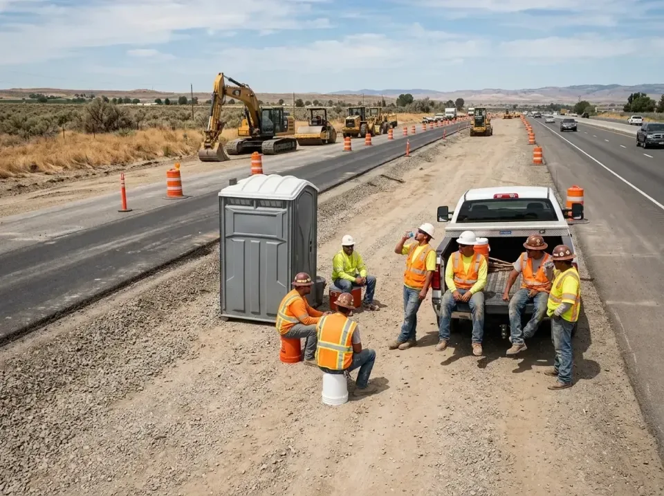 highway-road-construction-crew-007 — frequently asked questions, Porta Potty and Restroom Rentals in Waimea, HI